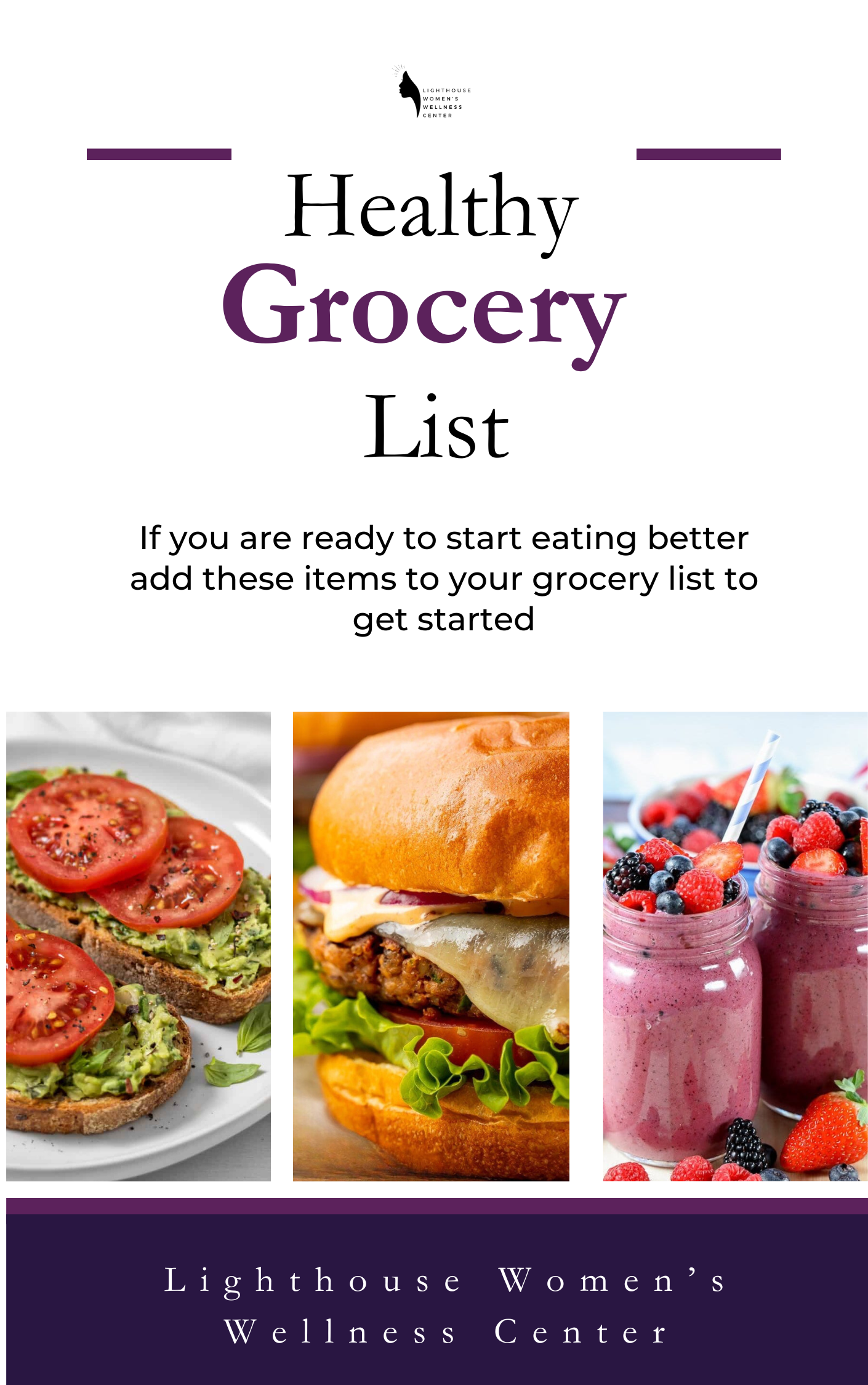 IMPROVE YOUR GROCERY LIST